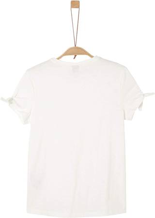 s.Oliver t-shirt dziewczęcy biały